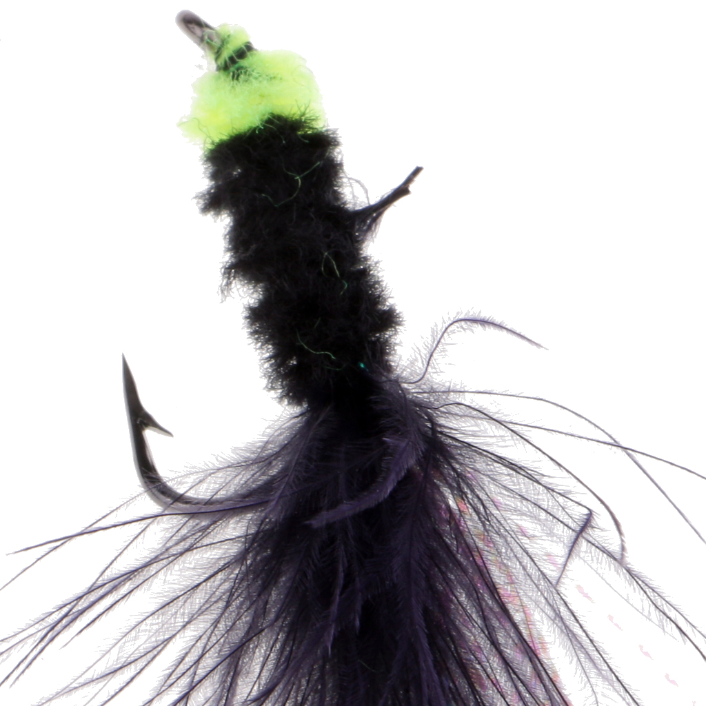 5 Pieces  Fishing Flies Egg Sucking Leach Artificial Baits Fishing Lure Streamer Lure