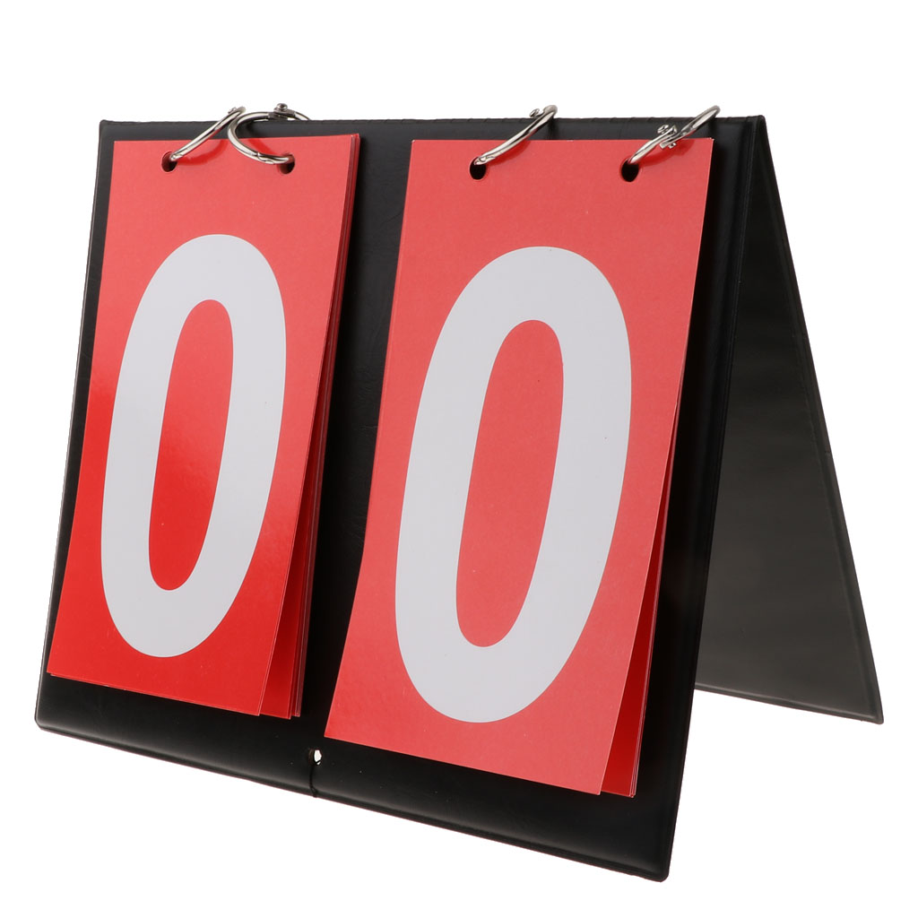 2-Digital  Scoreboard Portable Tabletop  Score Keeper Kits