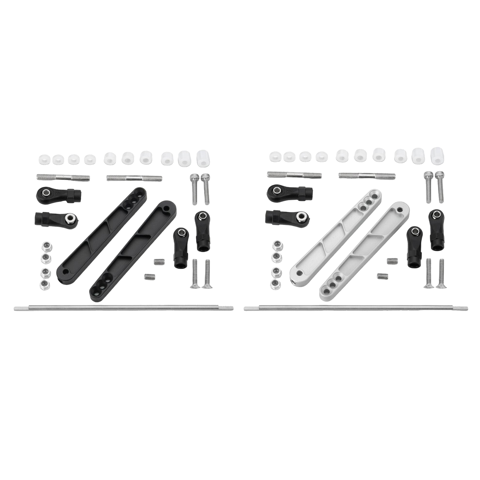 Alloy Sway Bar Stabilizer Set for Axial Wraith RR10 Yeti 90025 90026 90050 1:10 RC Rock Car Vehicle Parts