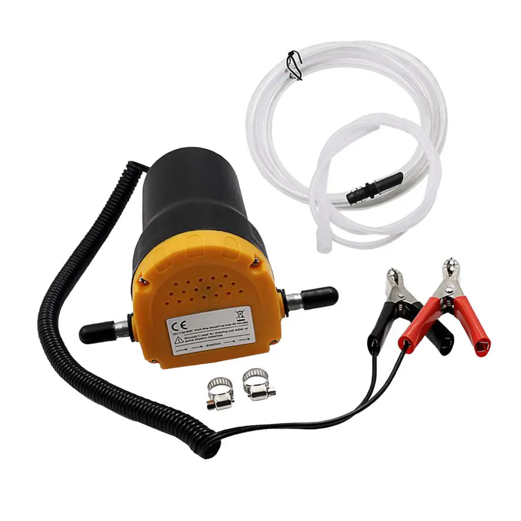 Transfer Pump Extractor Oil Fluid  Electric Siphon Car Motorbike 12V