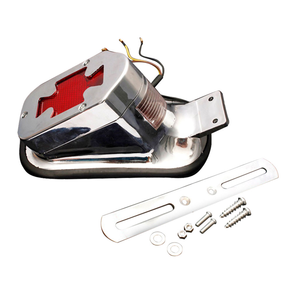 Motorcycle Brake Taillight Red Turn Signals Running Light DC12V for Harley, Easy