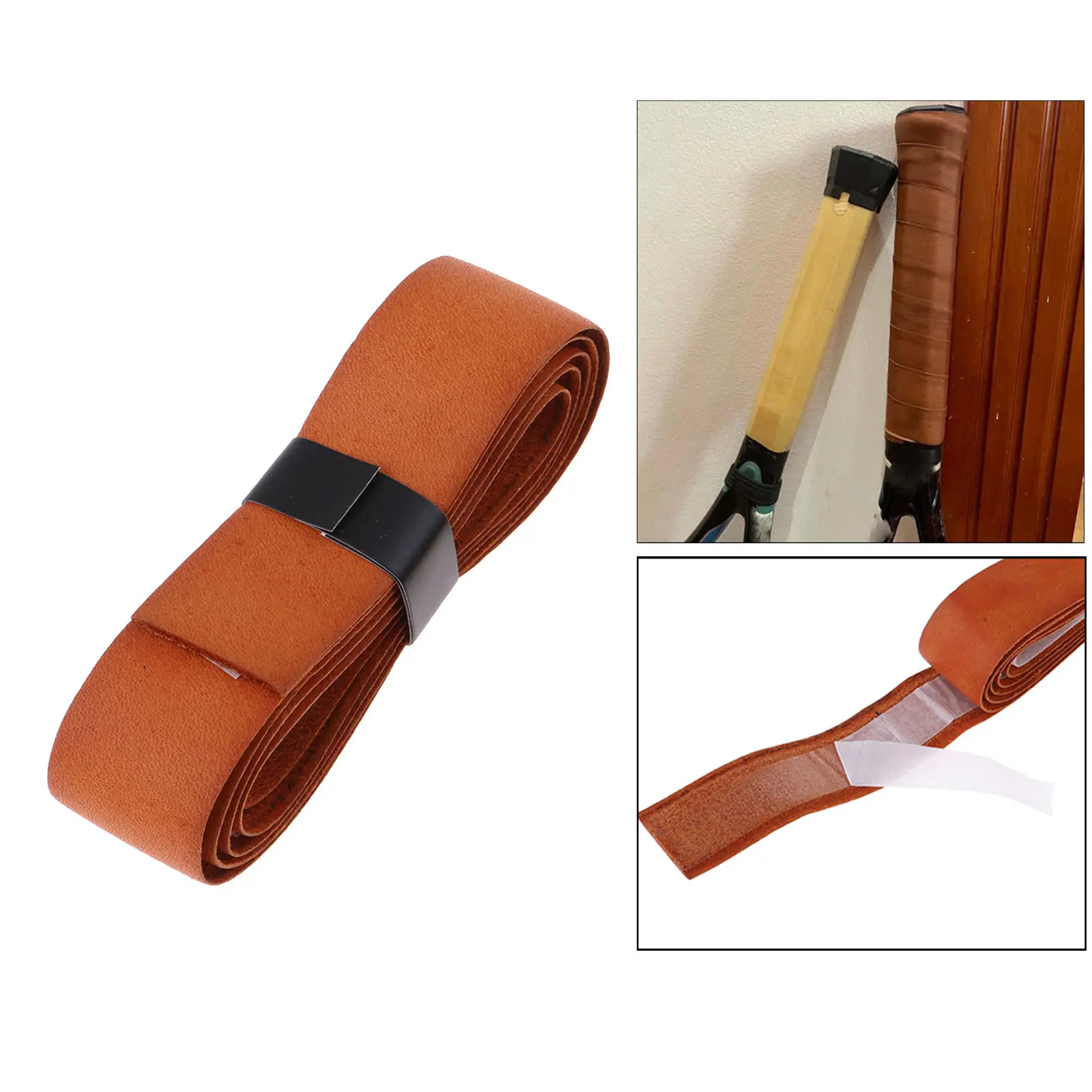 Tennis Racket Grip Tape Absorb Moisture Badminton Handle Tape Anti- Leather
