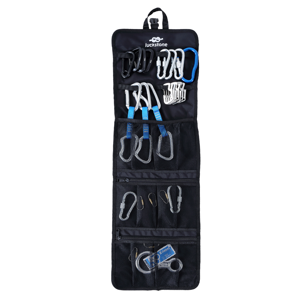 Professional Rock Climbing Carabiner Gear Equipment Organizer Pack Hand Bag