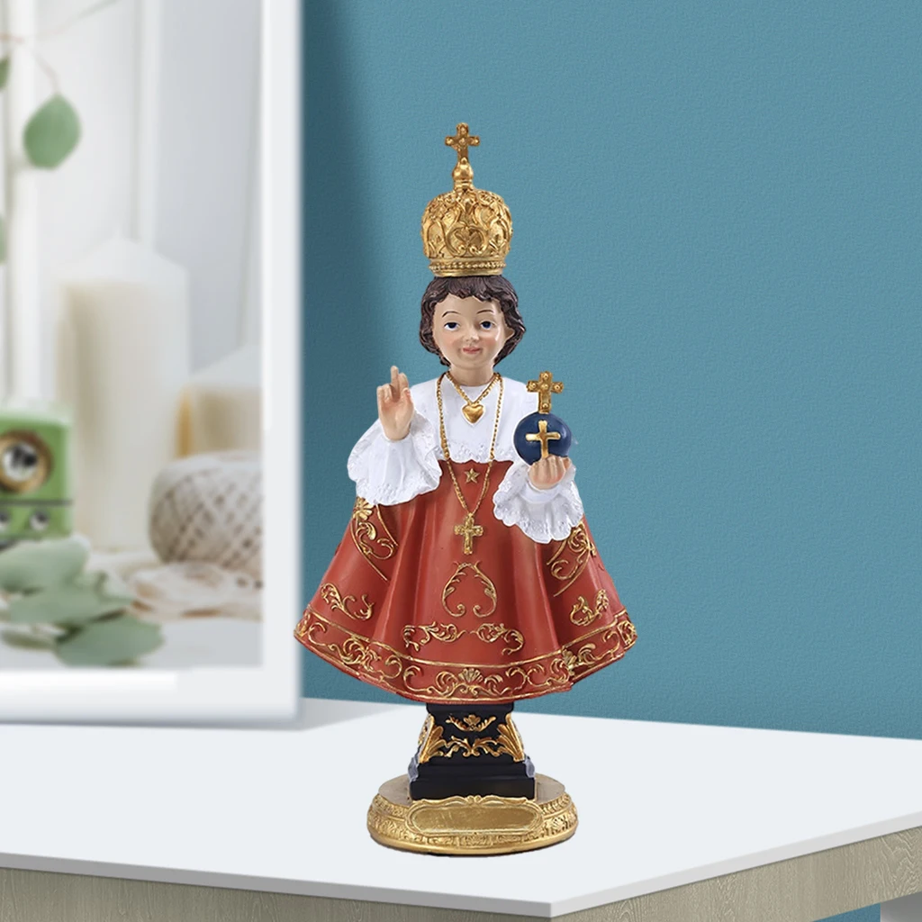 Jesus Holy Statue Religious Figurine Christ Figures Ornaments Home Art Decor