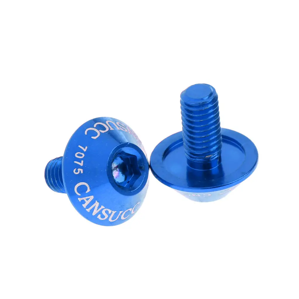 Aluminum Alloy Bike Water Bottle Cage Bolt Holder Socket Screw M5x10mm