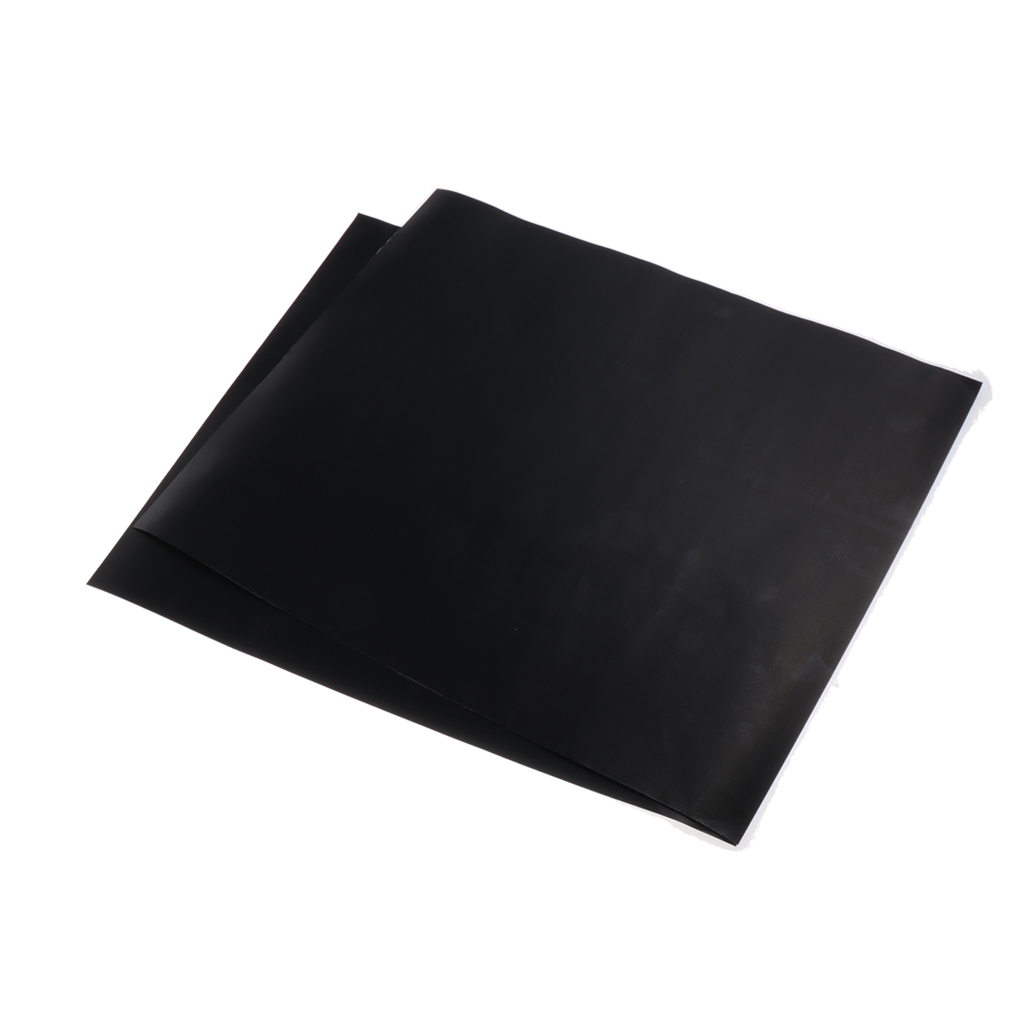 2xheavy Duty Black Grill Mat Non-stick Sheet BBQ Baking Mats 13x15.7