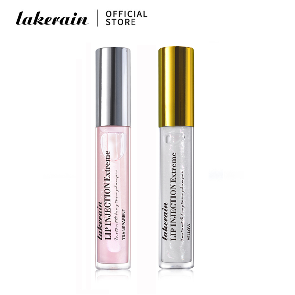 Best of Lakerain 4ml Lip Care Serum Lip Plumper Gloss Increase Lip Elasticity Reduce Fine Lines Moisturizing Clear Lip Gloss Oil Reviews & Tips