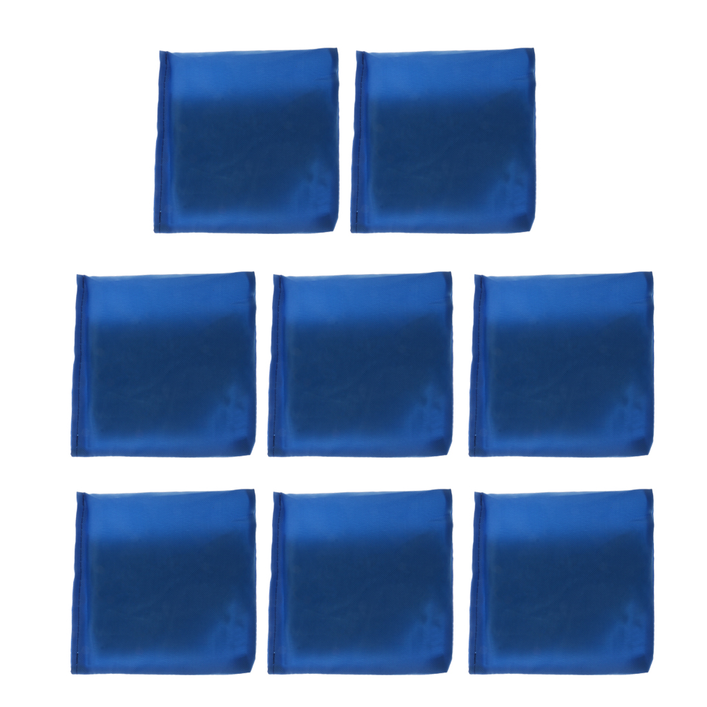 8pcs Cornhole Bag - Weather Resistant Cornhole Bag with Recycled Plastic Pellets for Tossing Corn Hole Game