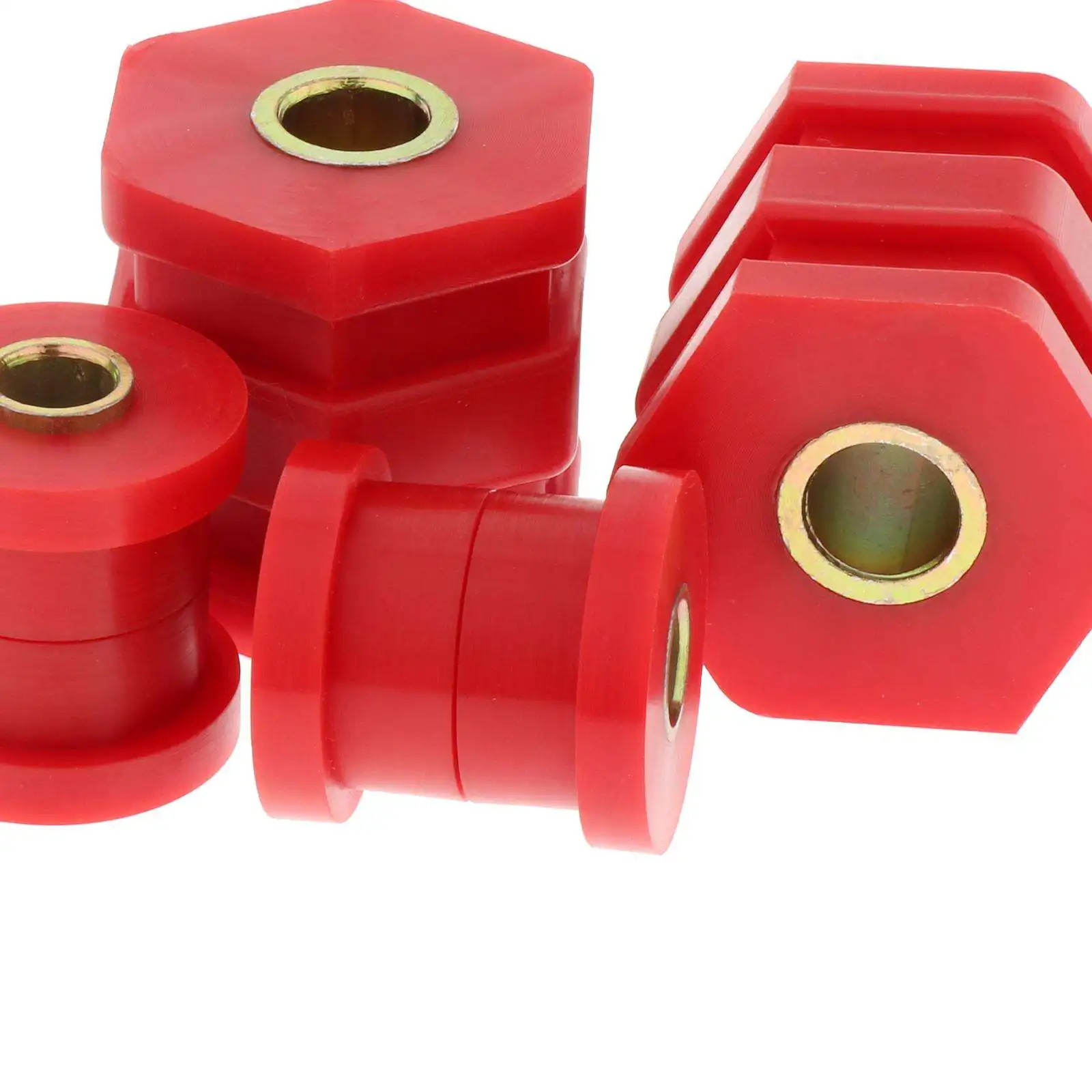 Red Front Lower Control Arm Bushing Set for Honda Civic 96-00, Professional