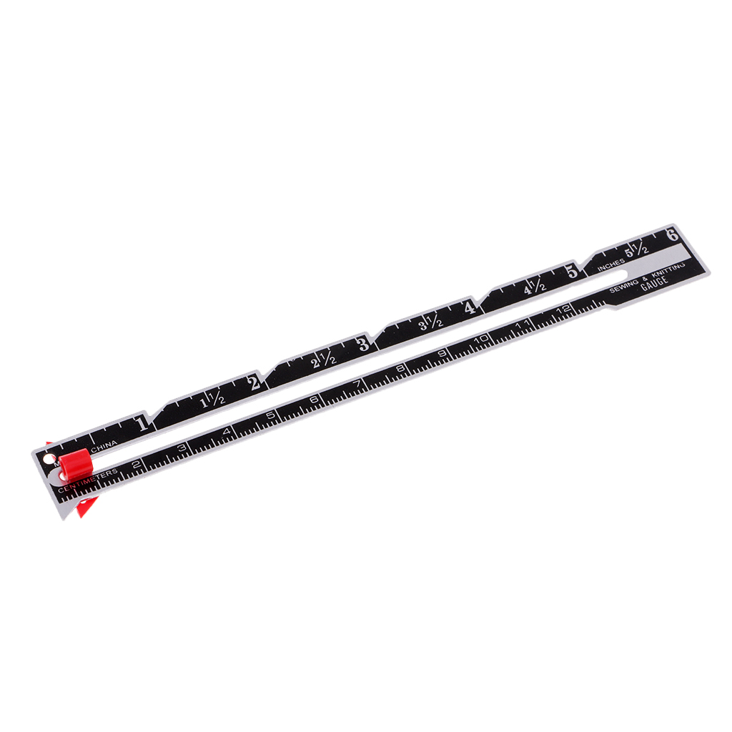 Aluminum Sewing Measuring Gauge Patchwork Quilting Tool Handamde Craft 15cm