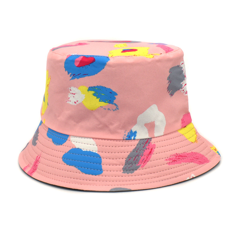 Double sided Visor Rainbow colored 