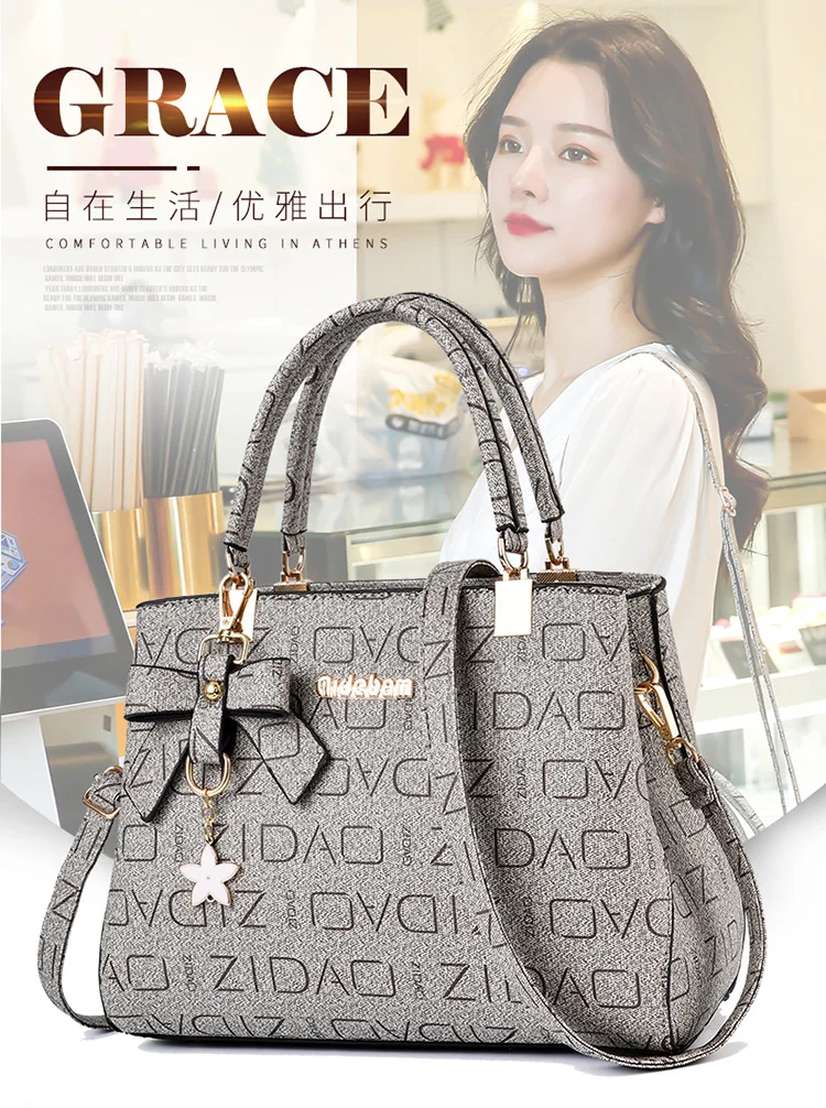 New Designer Women's Handbag Fashion High Quality Brand Shoulder Bag Bow Messenger Bag Bags for Wome Luxury Handbags Pattern Bag