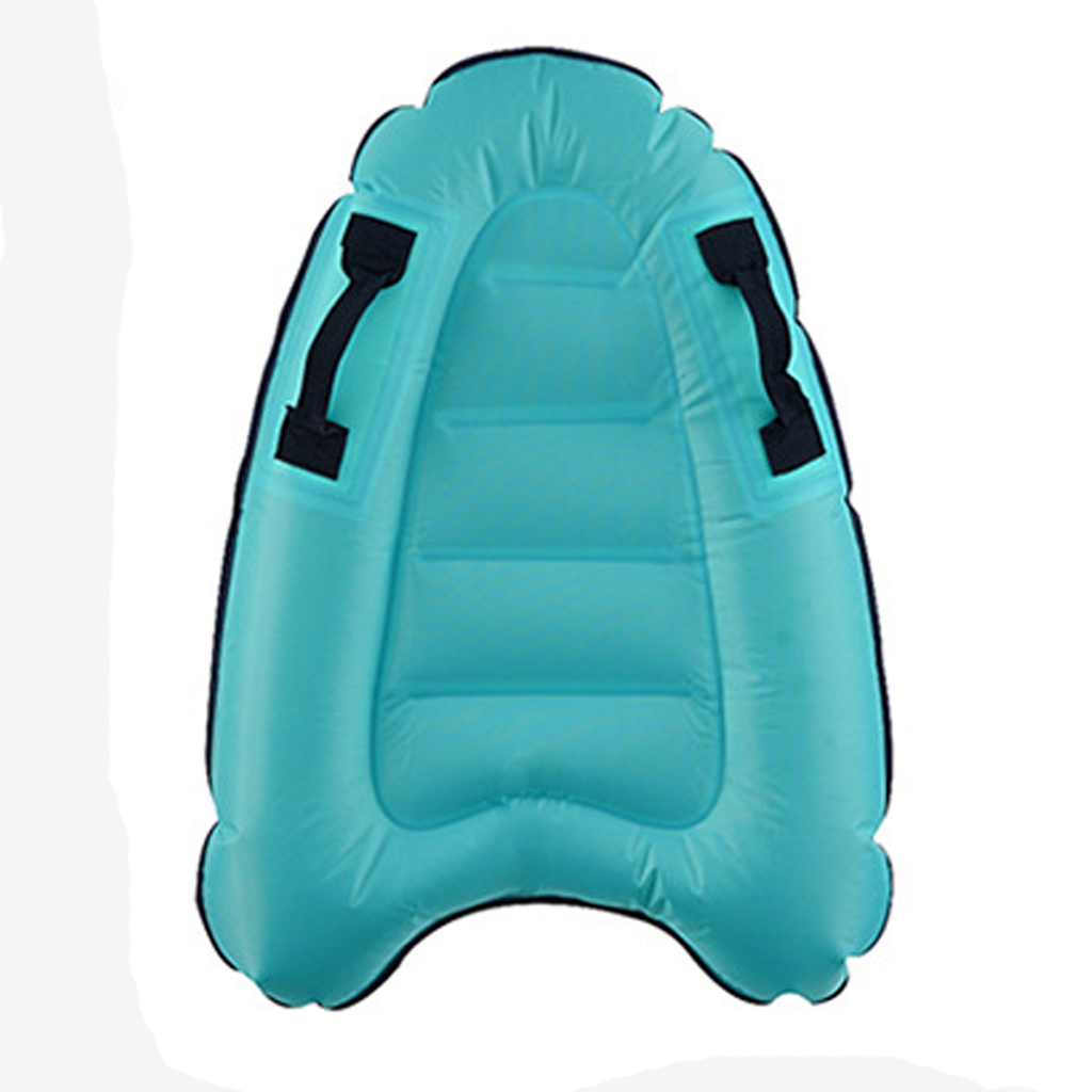 Outdoor Inflatable Surfboard Solid Color Buoy Kickboard Children Safe Sea