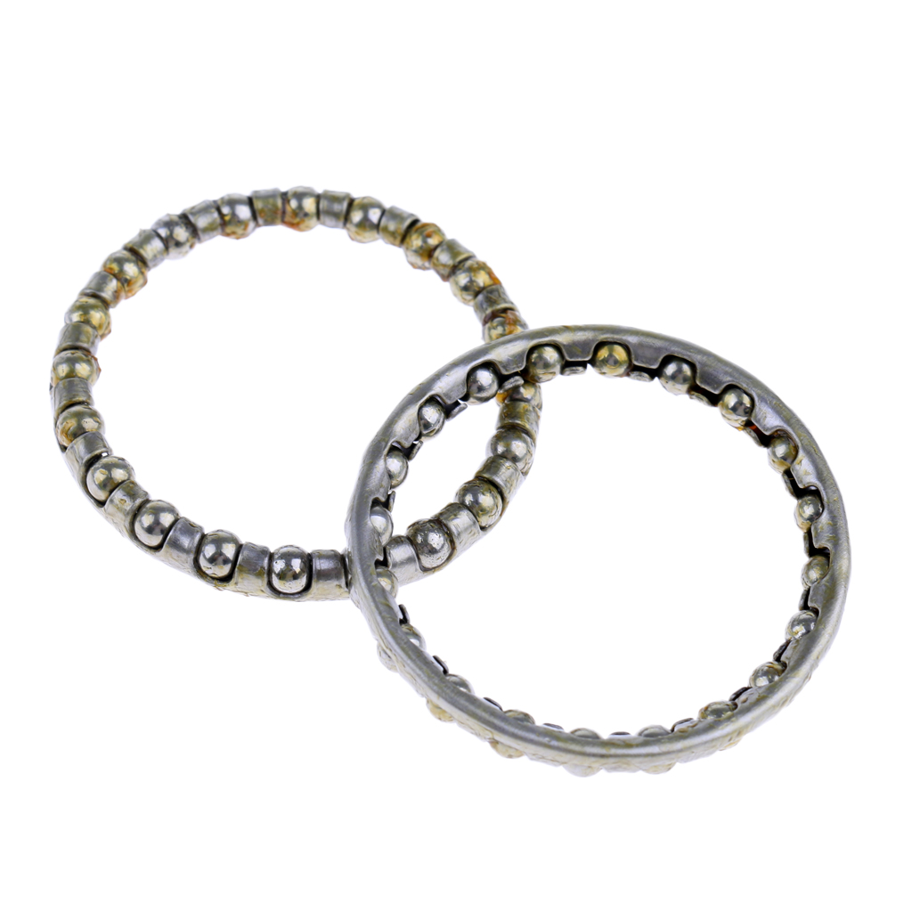 10Pcs Bicycle 33mm/44mm Headset Caged Ball Bearing For MTB Road Bike Cycling
