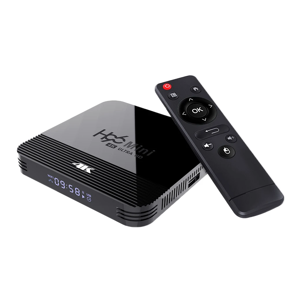 TV Box Android 9.0 H96 Mini H8 RK3228A 2.4G/5G WIFI Set Top Box 2+16GB EU