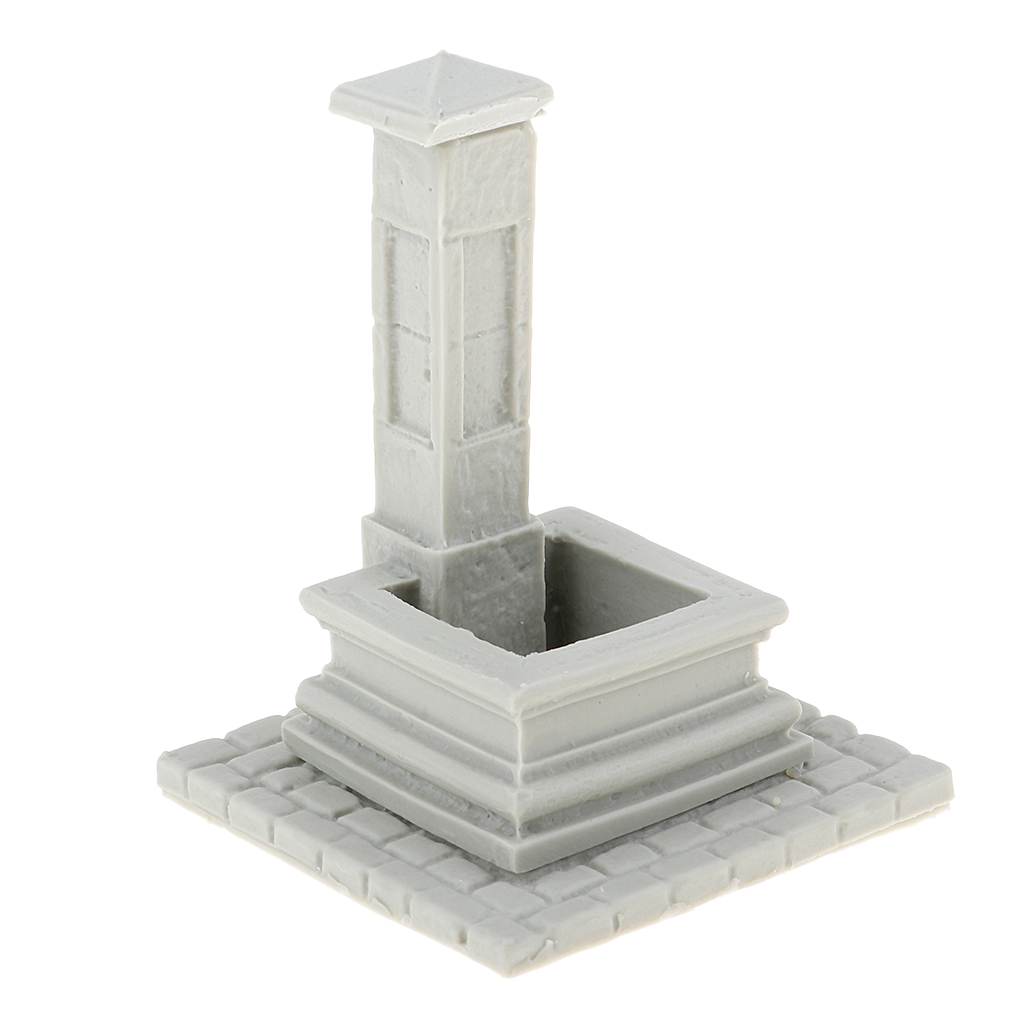 1/35 Resin Model Kit Well Miniature Sandplay Street Scenery Layout Unpainted