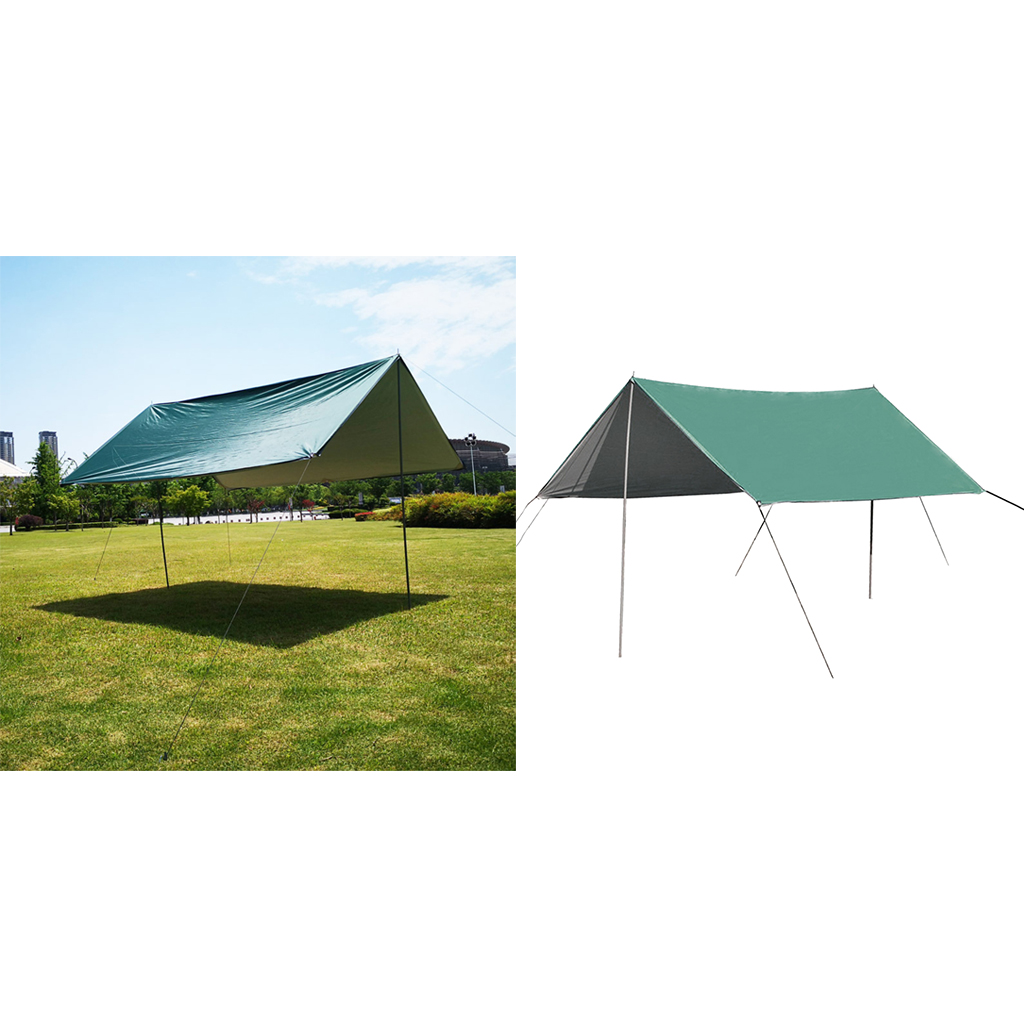 Tent Tarpaulin, Camping Tent Tarp, Outdoor Sun Protection Tarpaulin, Waterproof