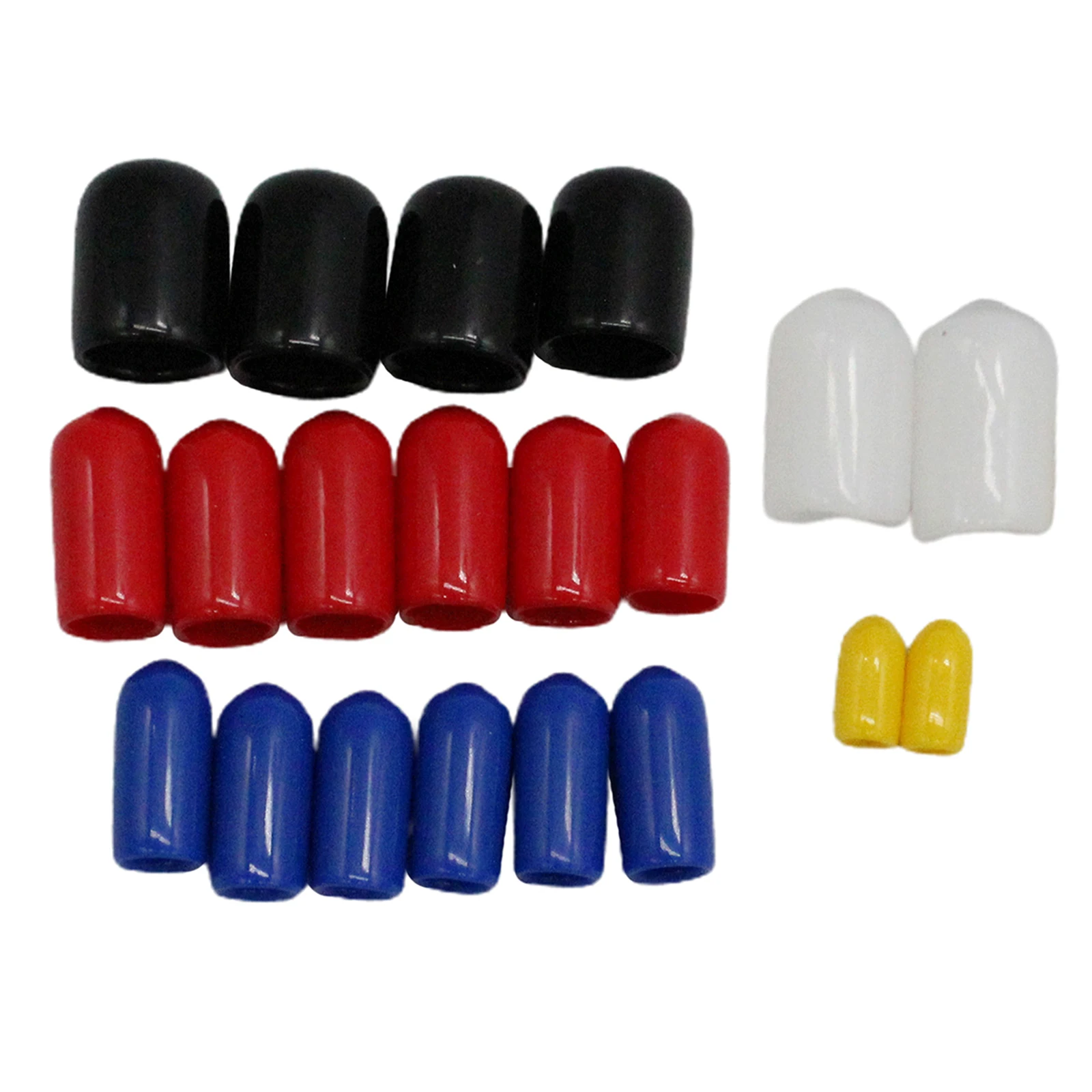 PVC Vacuum Cap Assort 1/8in 3/16in 1/4in 3/8in 5/16in Set Fit for Chevy Car Accessory Hoses & Clamps, Easy Installation