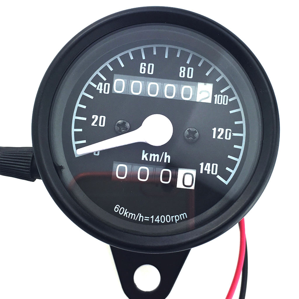 Dual  ​​Indicator Digital LCD Odometer for Engine Motorcycle Bike