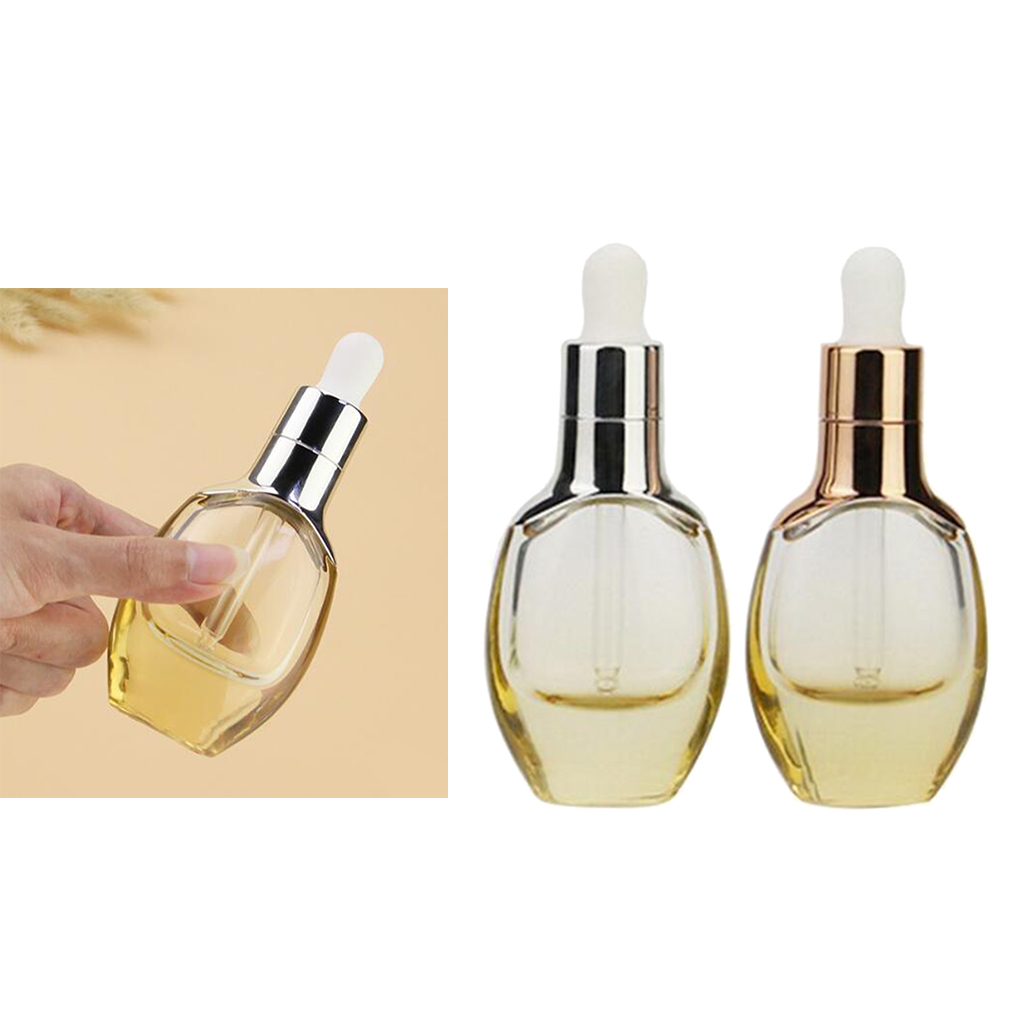 35ml Amber Dropper Bottle, Empty  Dropper Bottles For Essential Oil Diffuser,Massage,Beauty Oil Mix