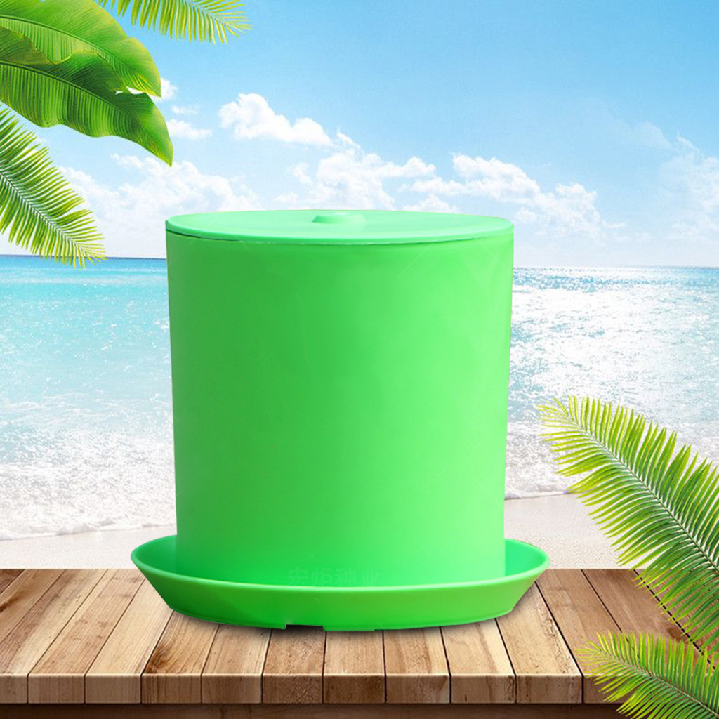 Garden Soil-Free Bean Sprout Jar Seeding Planting Nursery Tray Growing