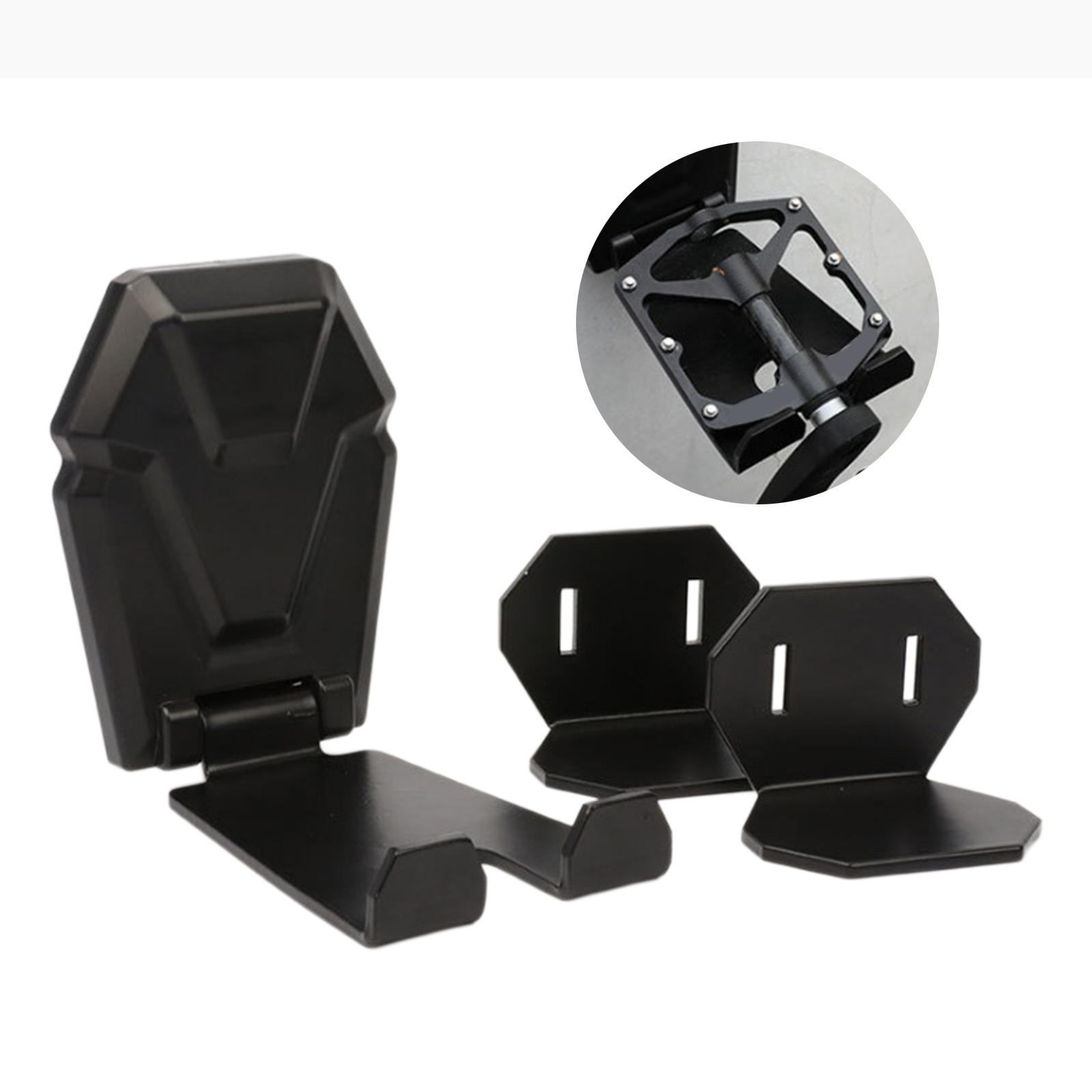  Display Rack Horizontal Aluminum Alloy Bike Storage Hook for Indoor