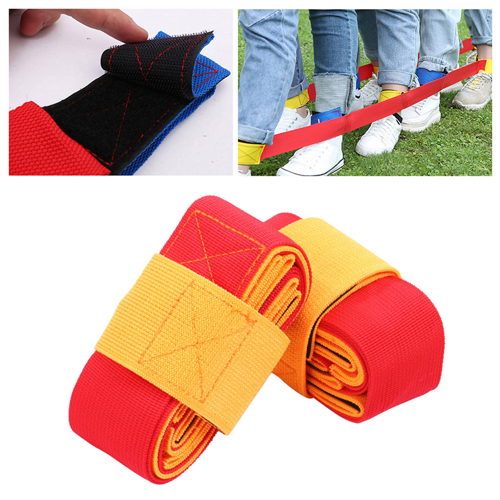 4 People Giant Footsteps Children Outdoor Sports Toys Game Training Equipment For Kids Adults Teamwork Games Interactive Toy