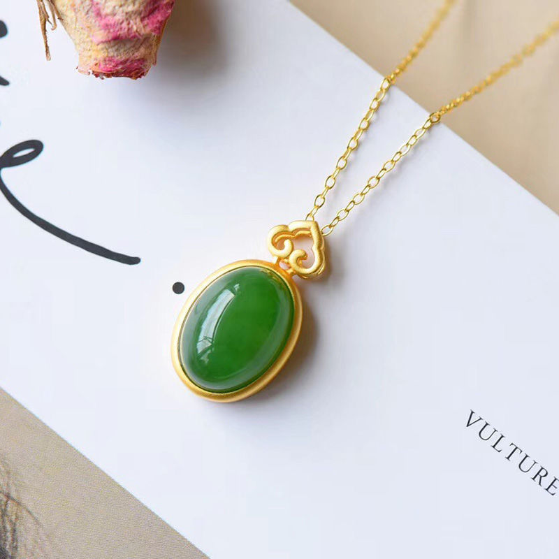 big jade necklace