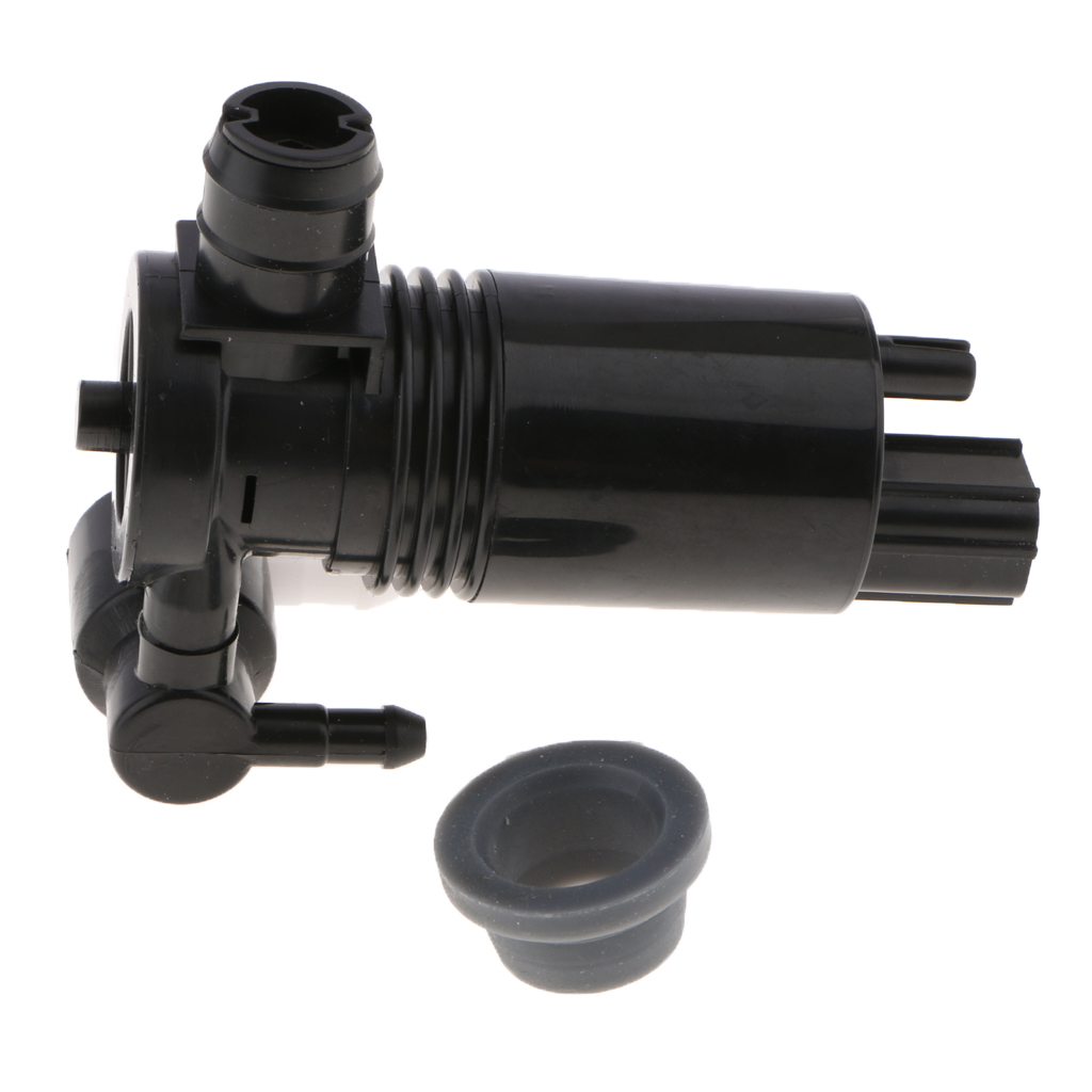 Windshield Washer Pump w/Grommet - For:Ford Fiesta 2011-2015 (Front & Rear) (4Dr Hatchback) - Replaces OEM # 8A61-17K624-AA