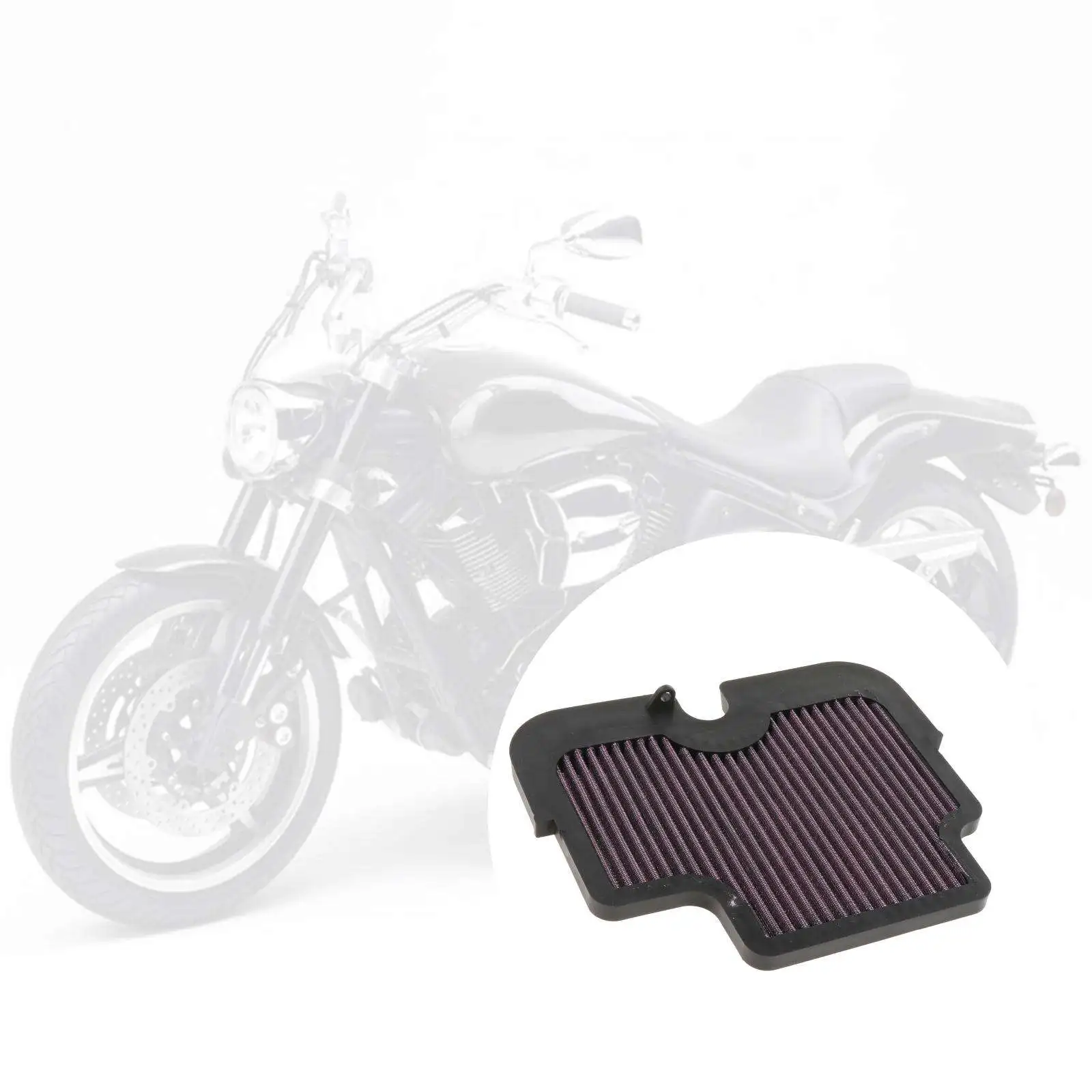 High Performance Air Filter Replace Compatible for Kawasaki ER6N 2006-2011