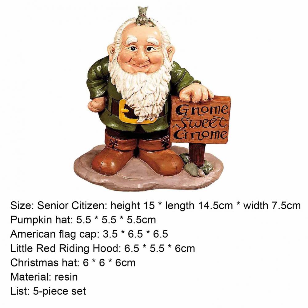 garden gnome without hat