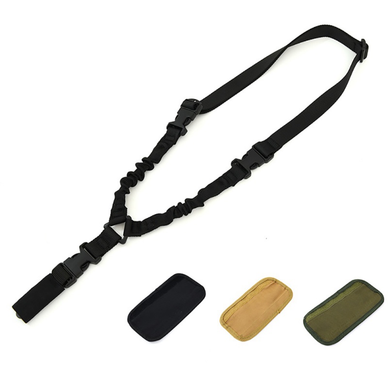 bungee belt, nylon, 1 ponto, cinta rifle de caça, acessórios arma