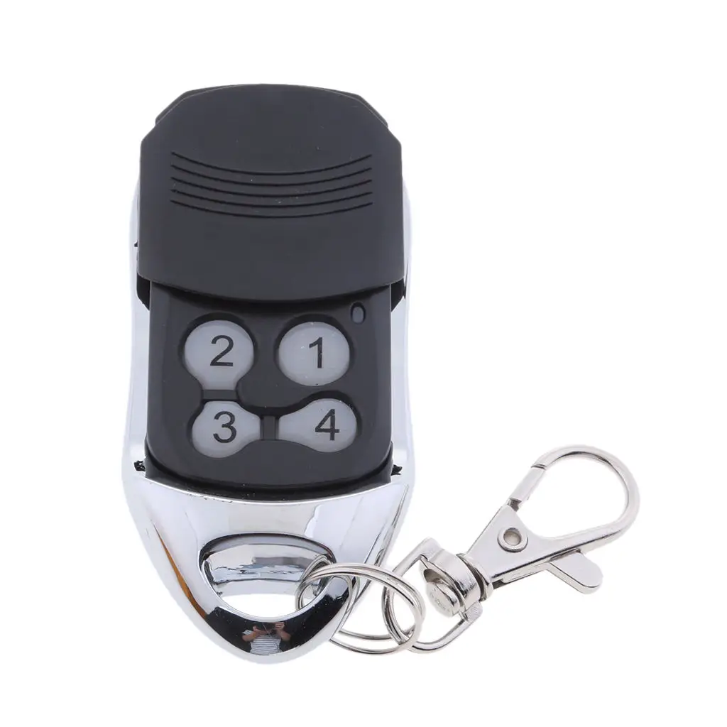 Premium 433.92 MHz Keyless Garage Door Remote Cloner Keyring Transmitters For Nice Flor-S FLO1-RS FLO2-RS