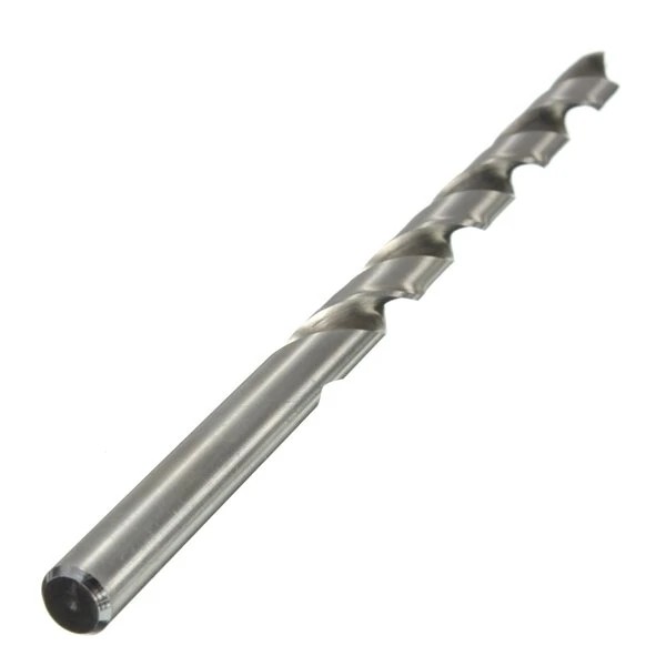 Forets Hélicoïdaux Extra-longs 6mm - Longueur 250mm - Pour Métal, Bois, Plastique - Acier Rapide - 2 Pièces