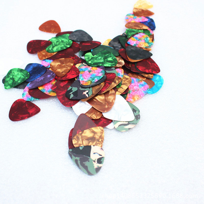 10/20 Pcs New Acoustic Picks Plectrum Celluloid Electric Smooth Guitar Pick Accessories 0.46mm 0.71mm 0.96mm Pedaleira Guitarra