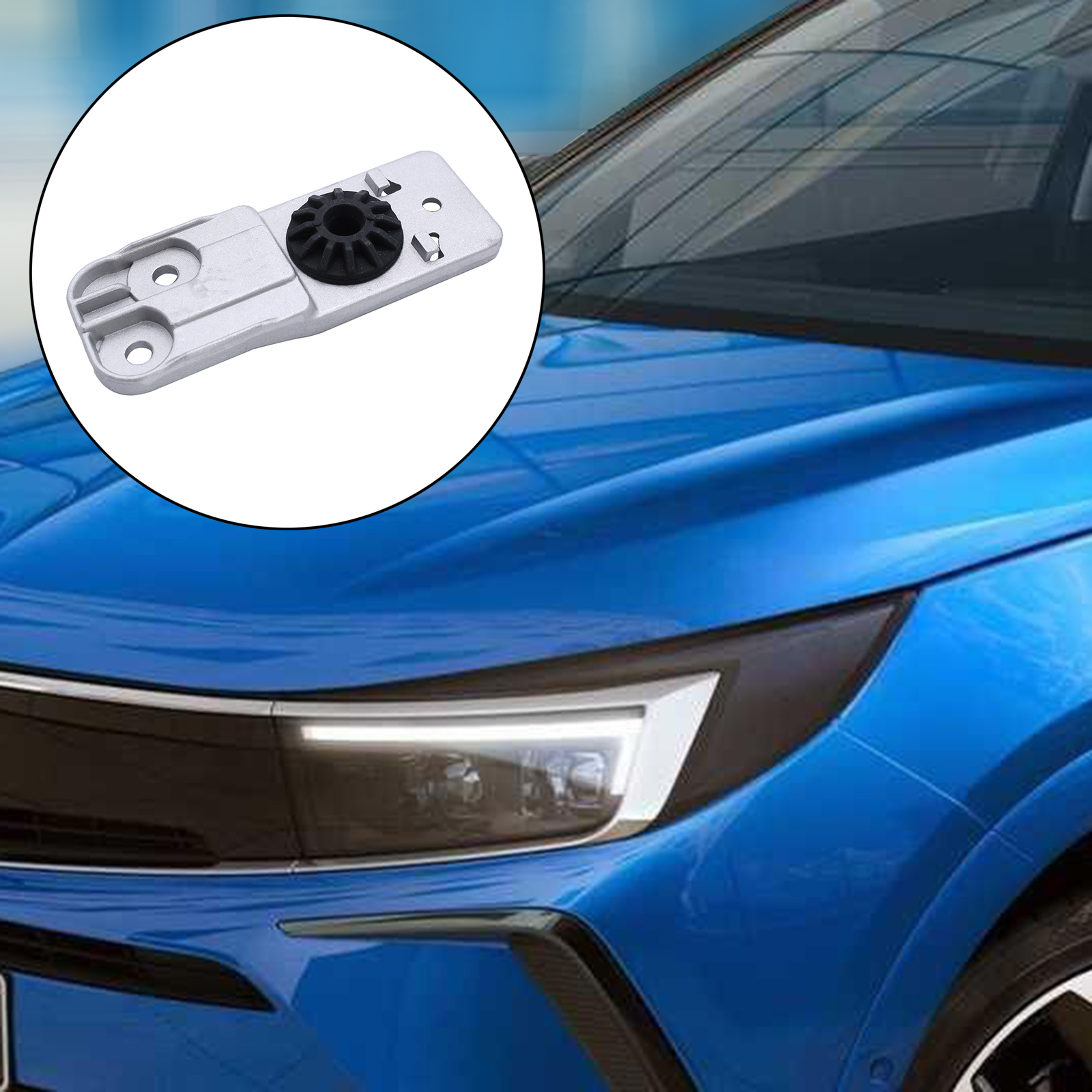 Aluminum Alloy Lower Radiator Mounting Bracket for Opel J Mk6 2009-2016 13337826