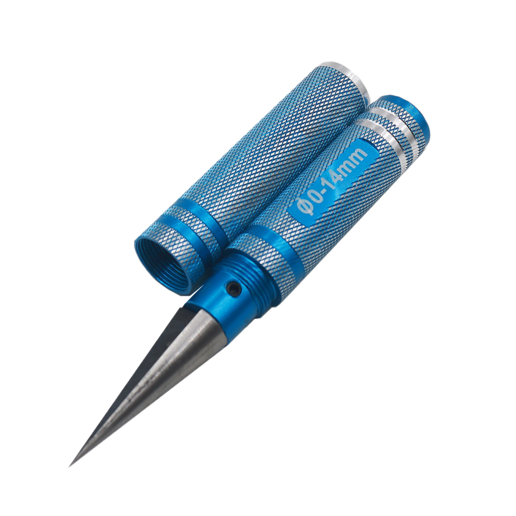 0-14mm Metal Universal Repair Hole Puncher Reamer Opener w/Sleeve Tool for RC Models Tools