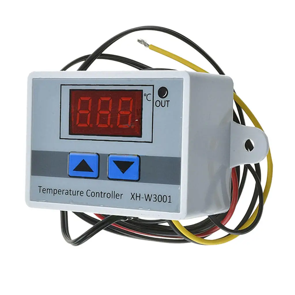 1 Pc Digital Display Thermostat Control Switch Probe Temperature Controller