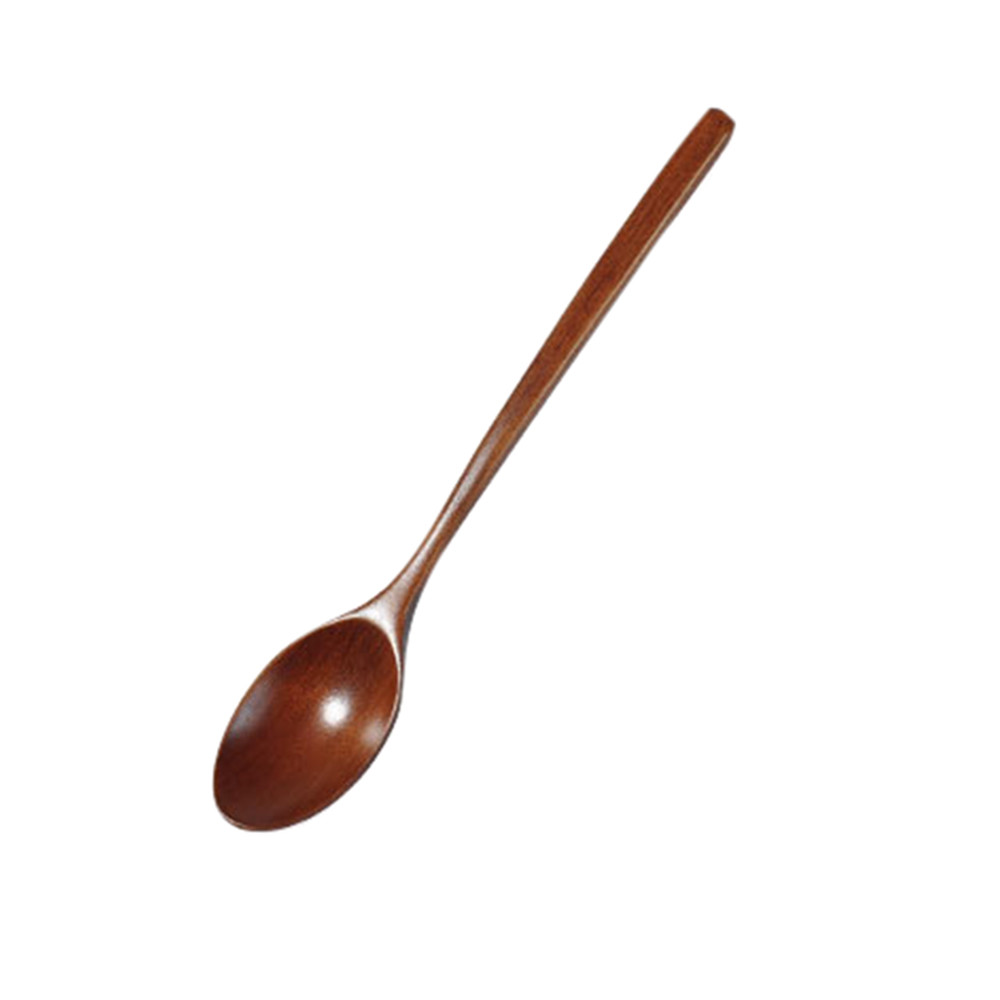 Description Picture 3 of itemHot Sale Apanese Style Wooden Spoons Mixing Stirring Kitchen Utensil Bamboo Tool Dinnerware Long Handle Spoon Cuchara De Madera