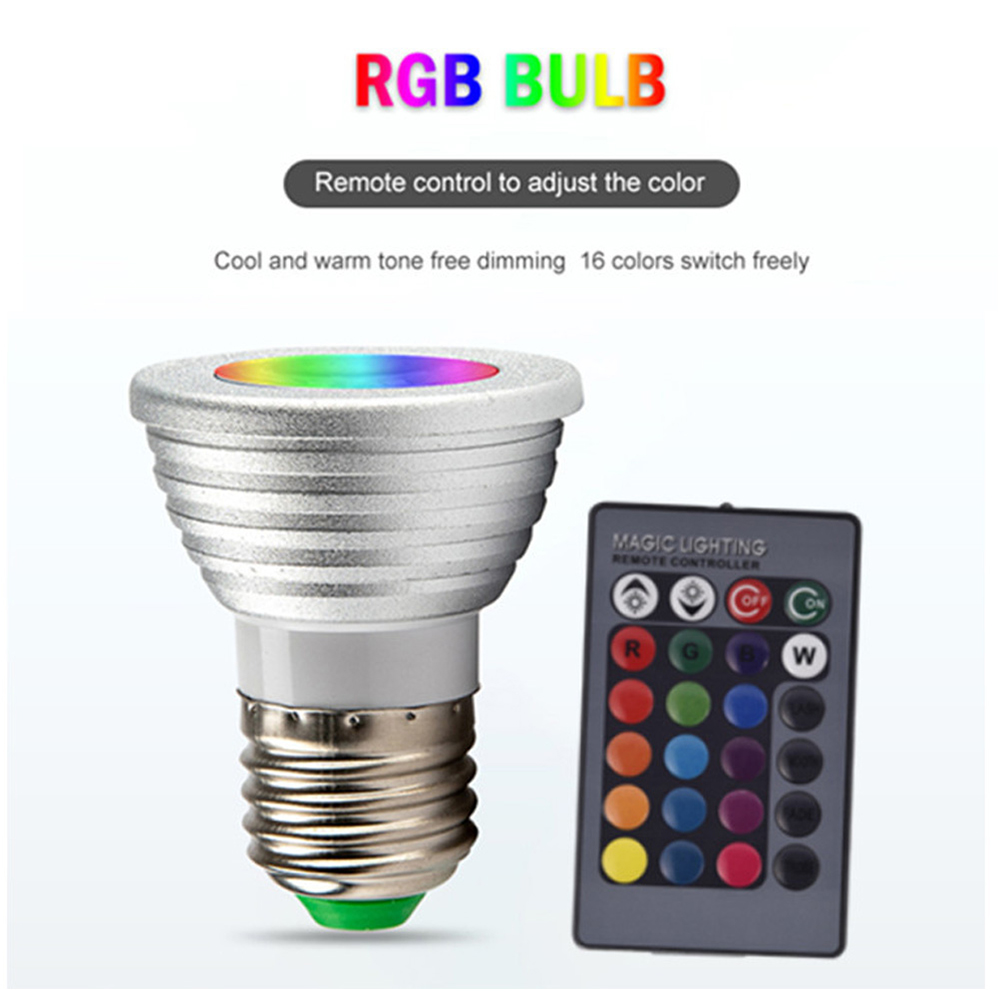 colorido holofotes blub controle remoto atmosfera memória mutável luzes decorativas