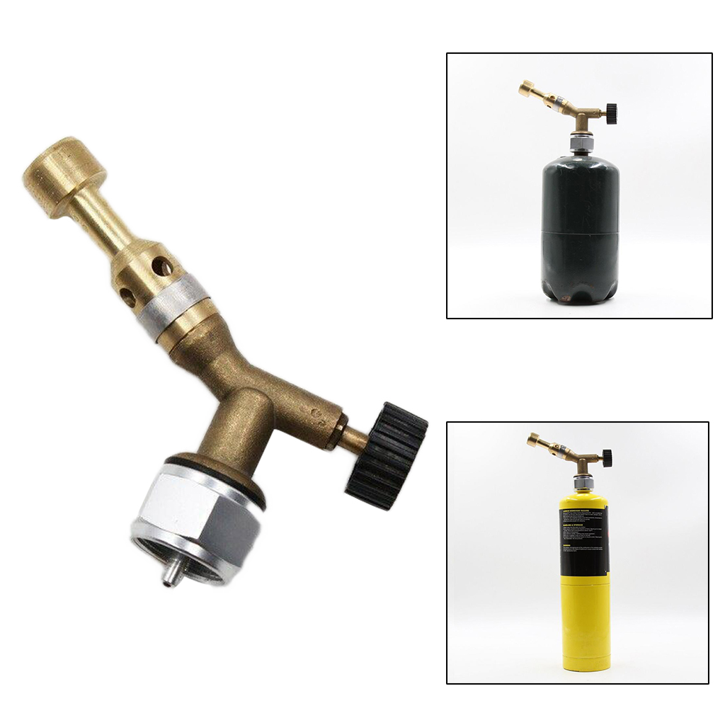 Propane Gas Torch Head for MAPP Adjustable Flame Welding Heating Solder