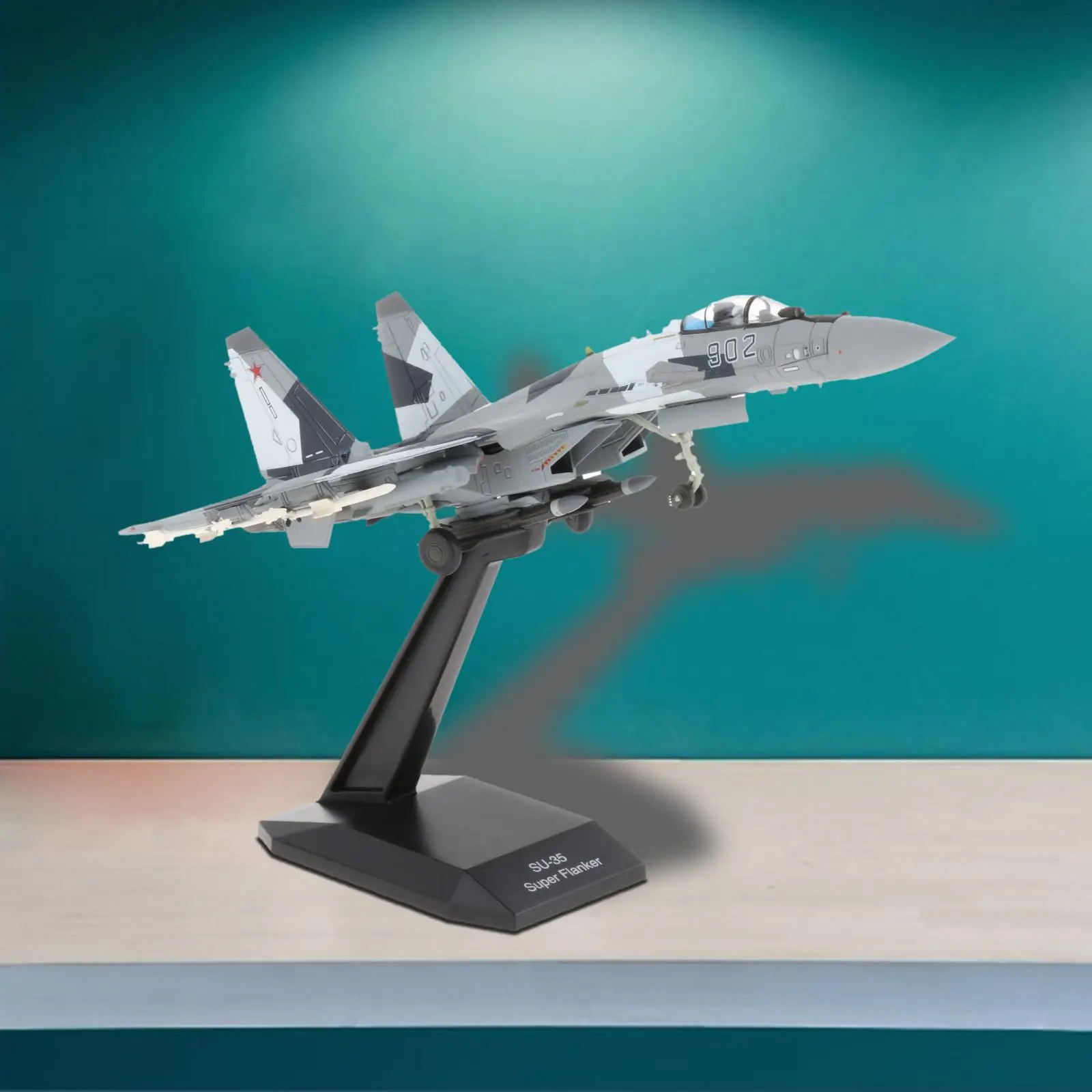 1/100 Sukhoi Su-35 Diecast Fighter Model Plane Airplane Aircraft Helocopter Model Collectables