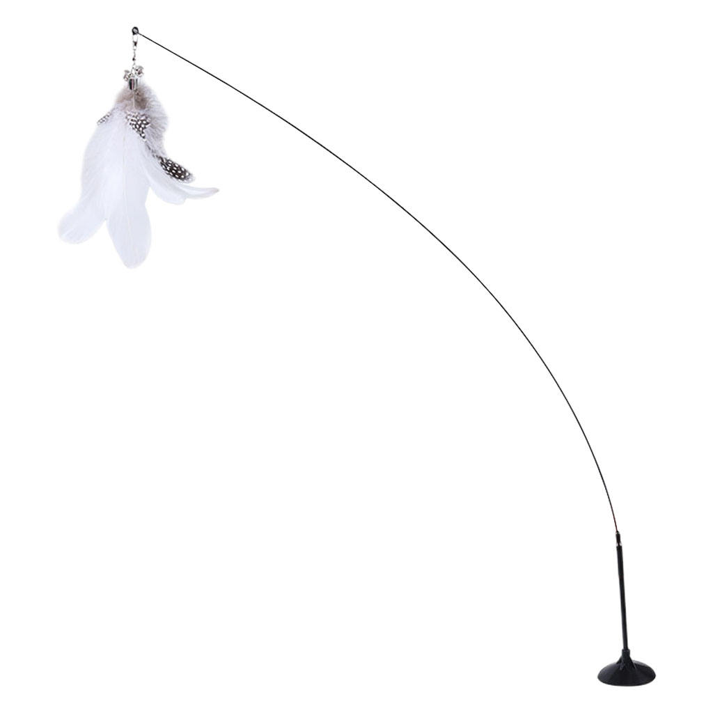 Cat Teaser Toys Heavy Duty Attachment Interactive Adsorbable for Catch