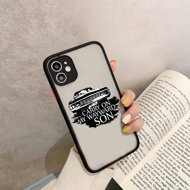 iphone 13 pro max clear case Supernatural Jared Padalecki Phone Case For iPhone 13 12 11 Mini Pro XR XS Max 7 8 Plus X Matte transparent Back Cover iphone 13 pro phone case