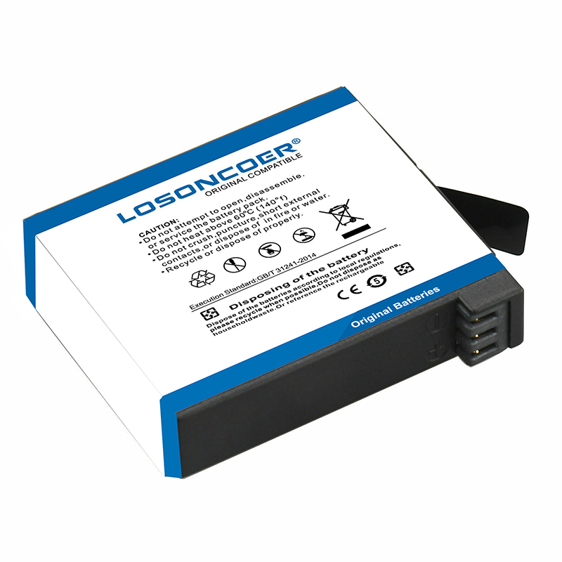 Title 3, 2080mAh For Go Pro AHDBT 401 AHDBT401 Digital C...