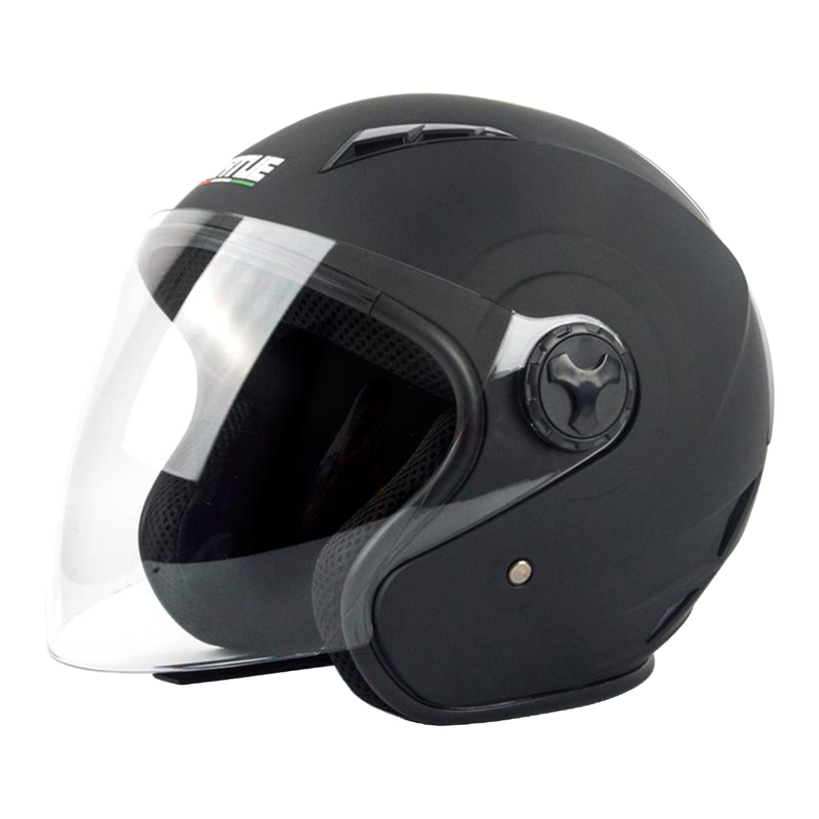 Motorcycle Helmets Electric Bicycle Helmet Open Face Clear Lens Visors Men Women Summer Scooter Motorbike Moto Bike Helmet