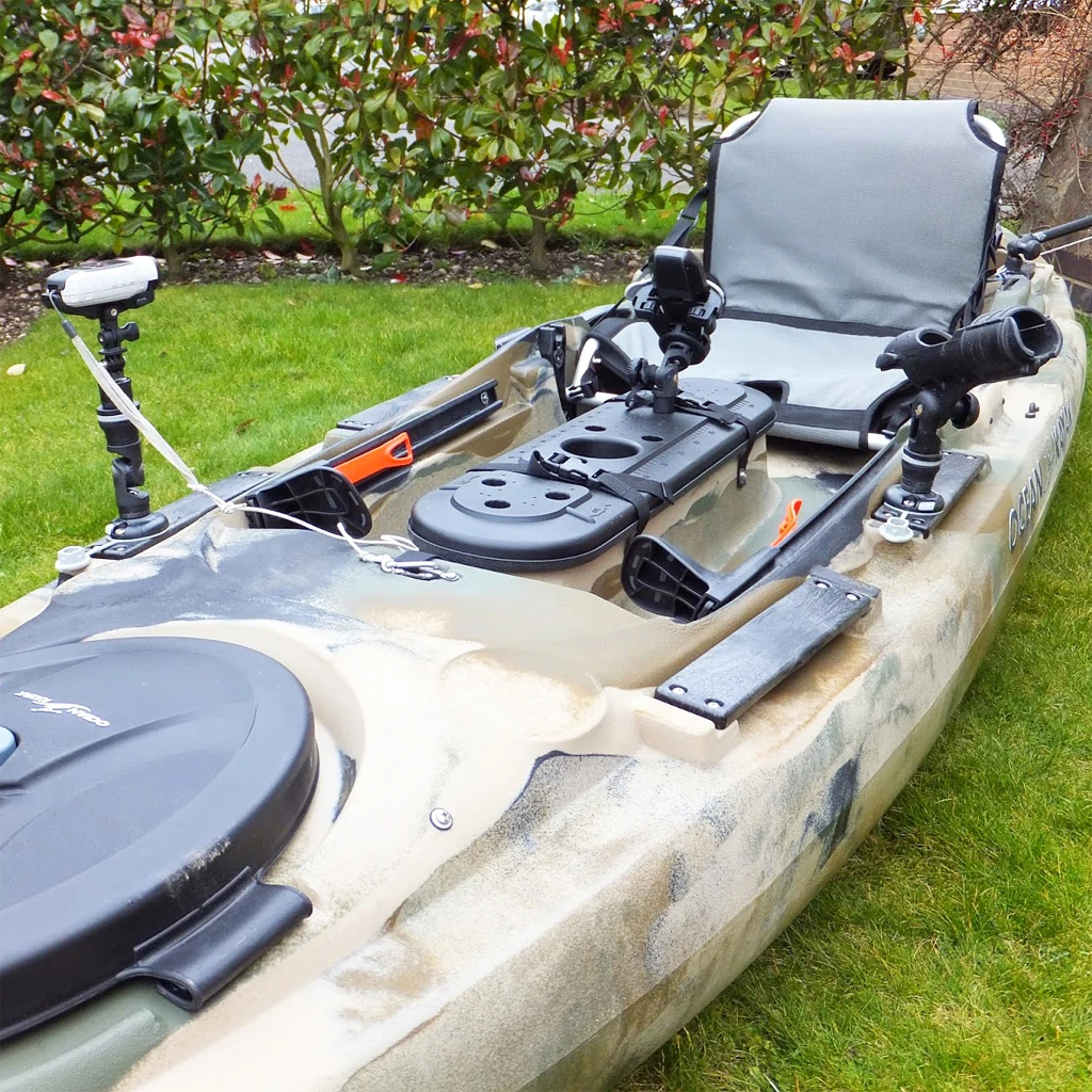 Nylon Kayak Boat Sea Fishing Rod Holder Round Mount Base Rack Tackle Kit Accessory Equipment