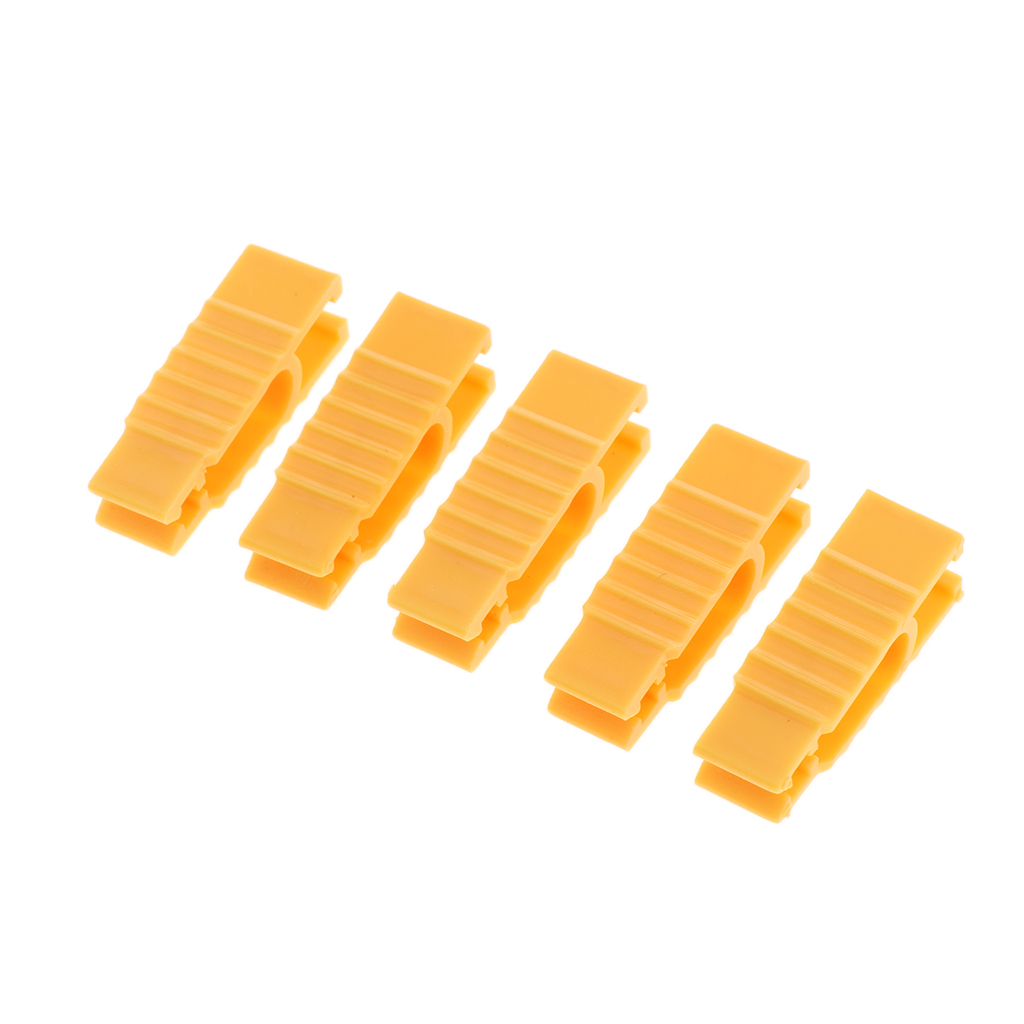 5 Pieces 30mm Fuse Puller Car Van Automotive Mini Micro Standard Blade Fuse Clips Tool Extractor Removal Tool Yellow