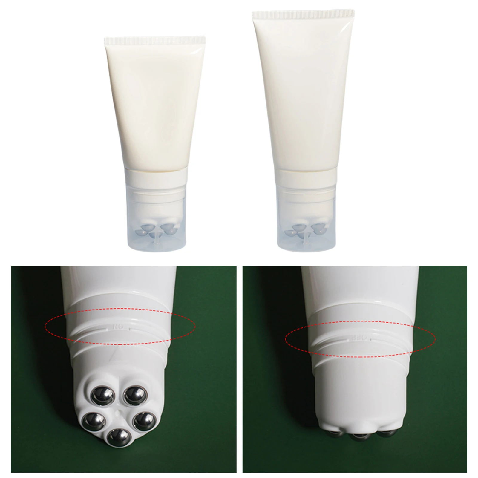 Reusable Empty Soft Silicon Squeeze Tube Bottle Holder for Shampoo Durable