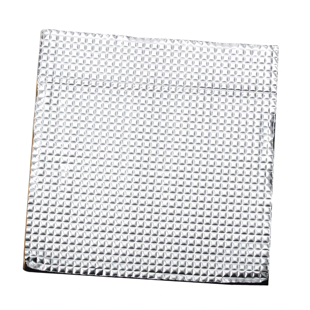 Heat Bed Foil Self-Adhesive Insulation Cotton, 400 x 400mm 3D Printer Heated Bed Insulation Foam Foil Mat Heat Bed Foil Self-Adhesive Insulation Cotton, 400 x 400mm 3D Printer Heated Bed Insulation Foam Foil Mat